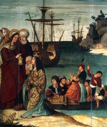 Forkyndelse af Santa Magdalena i Marseille, 1526