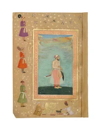 En mogulprins, sandsynligvis Shah Shuja, ca. 1645-50