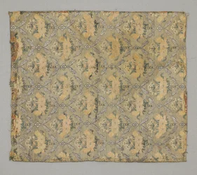 Fragment, blomstret ogival gentagelse