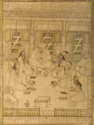 Manuskript af Gulistan af Sadi, 1787