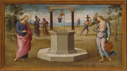 Kristus og kvinden i Samaria, 150005.