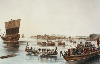 Passerer Rubicon, ca. 1853
