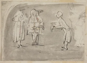 Scener fra Ludvig Holbergs "Maskerade"