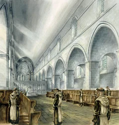 Rievaulx Abbey, 13. århundrede, c1990-2010
