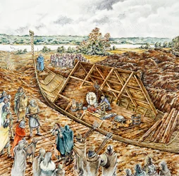 Sutton Hoo skibsbegravelse, 7. århundrede, 1990-2010