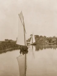 Landsbyen Hørning, c.1886