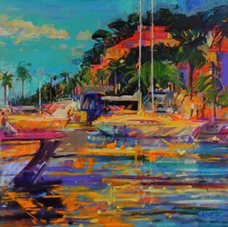 Cavalaire-sur-Mer, 2023 (olie på lærred)