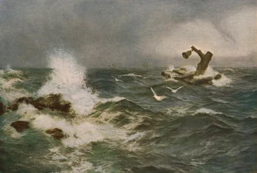 Inchcape-klippen, 1908, ca. 1930.
