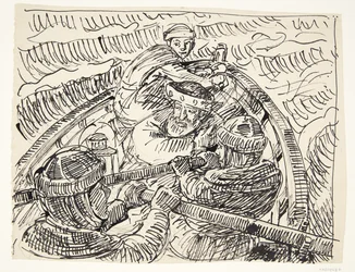 Christian II færges over Lillebælt
