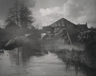 Et bådeværft i Norfolk