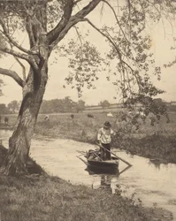 En grøft i Suffolk