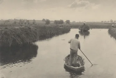 Kvantificering af marskens hø, 1886 (foto)
