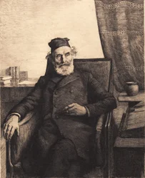 Kunstnerens fader, Jens Peter Ilsted