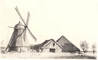 Mølle og teglværk