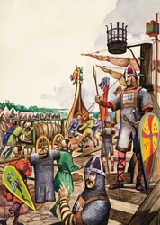 The Wonderful Story of Britain: The Saxon Warriors and Norman Invaders