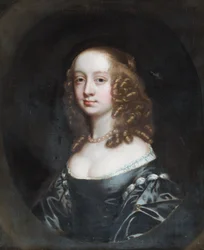 Portræt af Catherine, Lady Alington (olie på lærred)