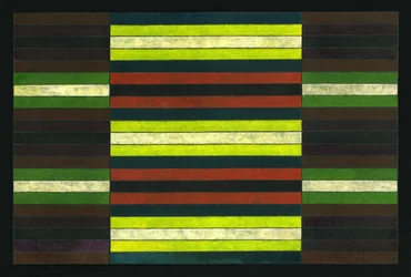 STRIPED TRIPTYCH nr.6, 2003, (MALETIK)