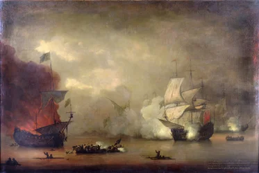 Flådekamp mellem HMS 