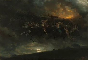 Den vilde jagt på Odin, 1872.