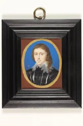Edmund Waller (akvarel på vellum)