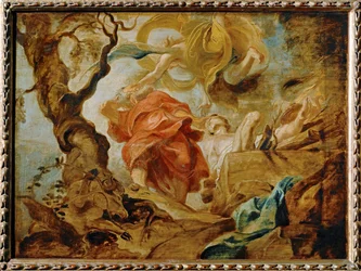 Abraham ofrer Isak