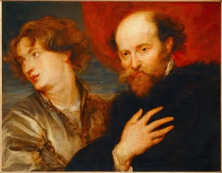 Idealiseret dobbeltportræt af van Dyck og Rubens