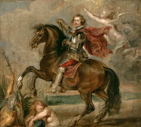 Rytterportræt af hertugen af Buckingham