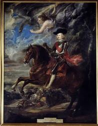 Ridesportræt af kardinal spædbarn Don Ferdinand af Østrig (eller Ferdinand af Habsburg