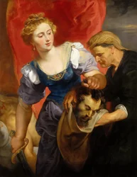 Judith med lederen af Holophernes, 1620-1622.