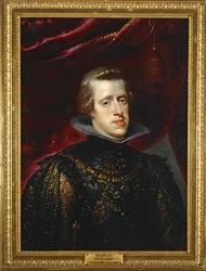 Philip IV, konge af Spanien (maleri på lærred)