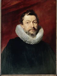 Portræt af baron Henri de Vicq, Hollands ambassadør ved det franske hof (olie på træ, ca. 1625)