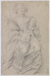 Portræt af Hélène Fourment, ca. 1630-1631