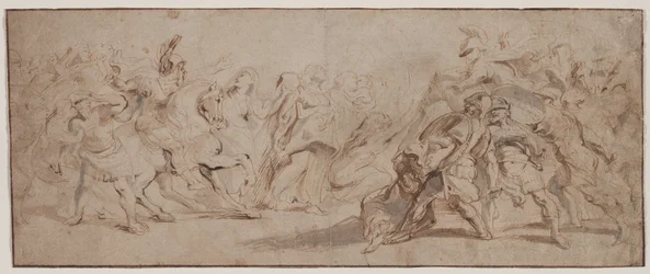 Forsoning mellem romerne og sabinerne (recto)