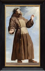 Saint Francois i Estasy (olie på lærred)
