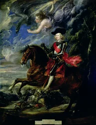 Kardinal Infante Ferdinand ved slaget ved Nördlingen, ca. 1634