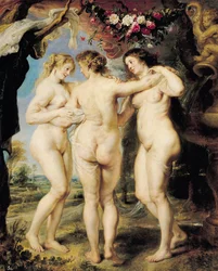 The Three Graces, ca. 1636-39 (olie på lærred)