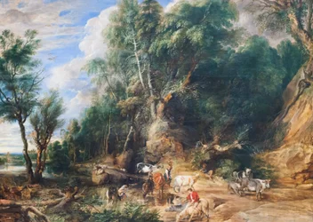 The Watering Place, ca. 1615-22 (olie på eg)
