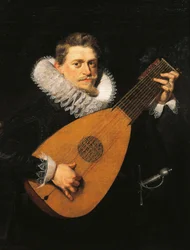 Lutspiller, af Peter Paul Rubens (1577-1640)