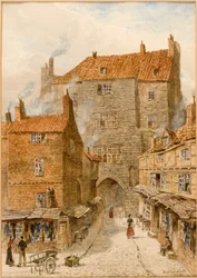 Den sorte port