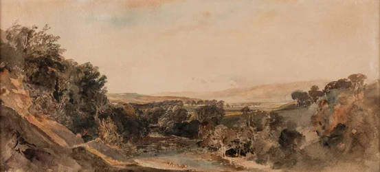Cannock Chase, ca. 1840 (akvarel på papir)