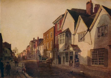 Eton High Street, c1800-tallet, 1924