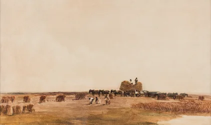 Harvest Time, ukendt dato (akvarel på papir)