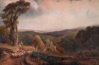 I nærheden af Lowther Castle, c1818