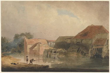 Flodscene (Gammel mølle)