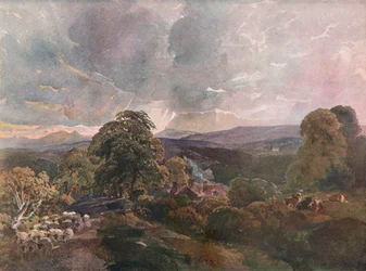 Sackbridge Hall, nær Lowther, c1928