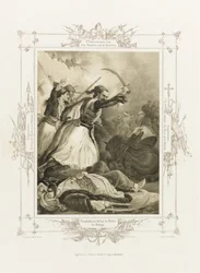 Christos Anagnostaras fra Album of Greek Heroism, ca 1835