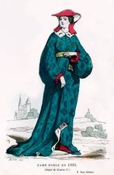 Adelskvinde fra Charles VI af Frankrigs tid, 1395 1882-1884