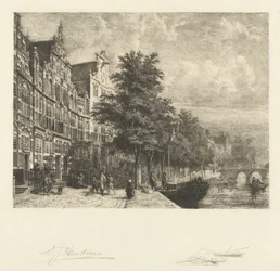 Udsigt over Herengracht