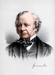 Granville Leveson-Gower, 2. jarl Granville, britisk liberal statsmand, c1890.