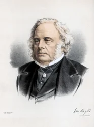 John Bright, britisk radikal og liberal statsmand, c1890.